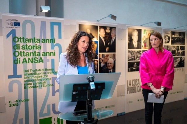 Sberna (FdI/ECR): Al Parlamento Europeo la mostra fotografica sugli 80 anni dell’agenzia di stampa ANSA
