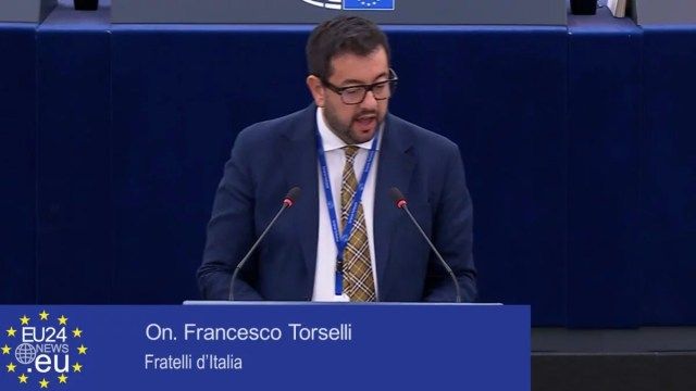 Torselli in aula a Strasburgo: “Fermiamo la concorrenza sleale dalla Cina, l’Europa tuteli le imprese italiane”