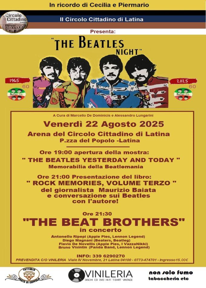 Locandina The Beatles Night