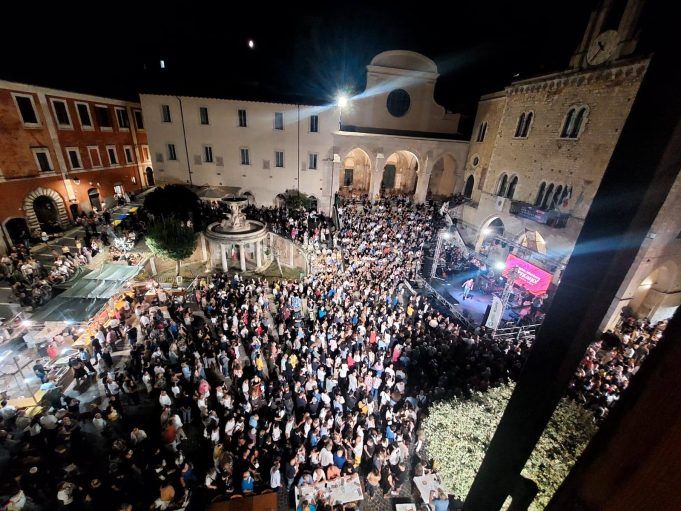 Un-immagine-della-Notte-Bianca-a-Priverno