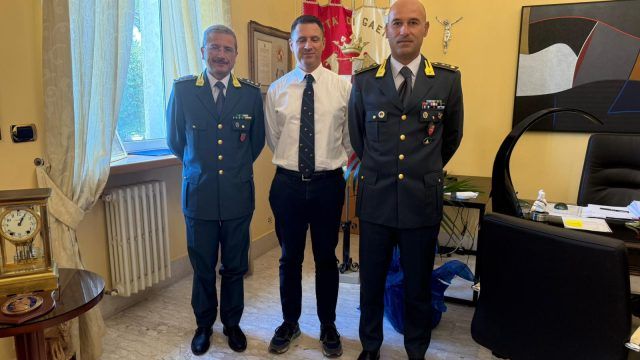 Gaeta-cambio comando GdF Formia