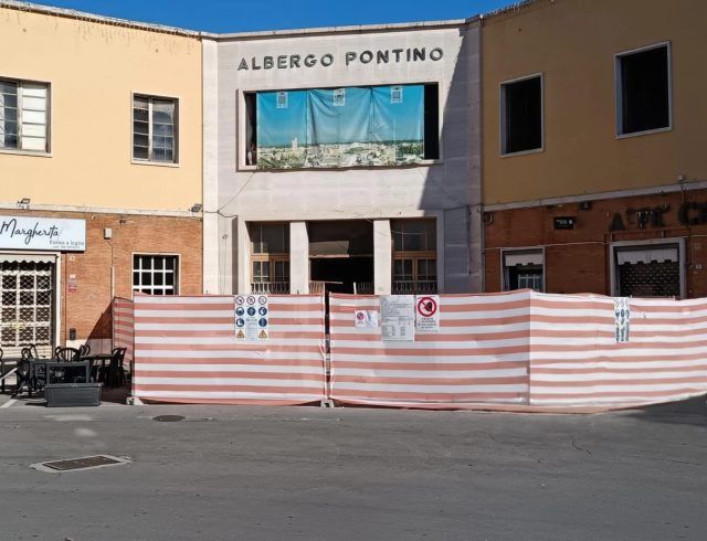 Pontinia-Albergo Pontino riqualificazione