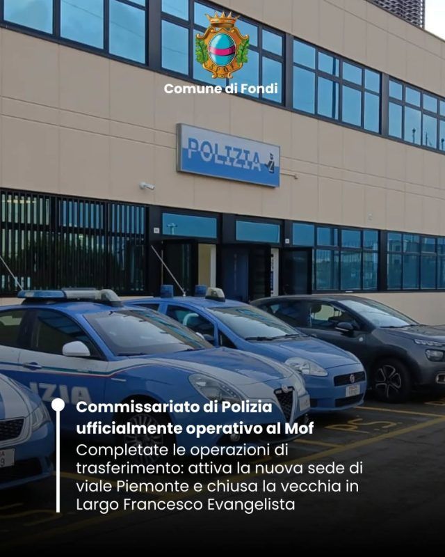 Fondi-Commissariato PS Mof