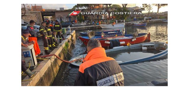 Formia-GUARDIA COSTIERA Peschereccio