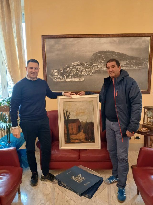 Gaeta-donazione quadro Nardella