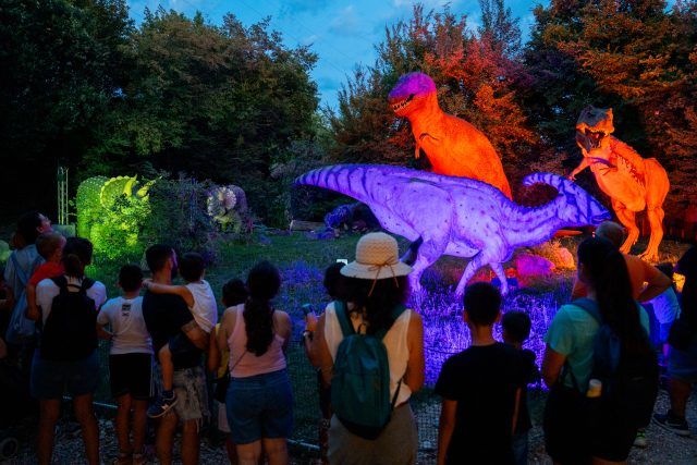 Jurassic Adventure al parco Natura Viva, dedicata alle estinzioni del passato