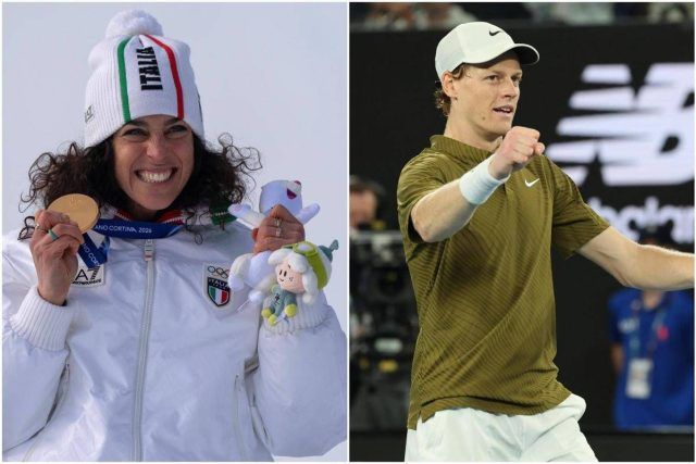 Brignone, gioia dopo l’oro: “Pura follia”. E anche Sinner esulta