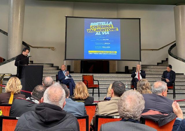 Latina-Salvini bretella Cisterna