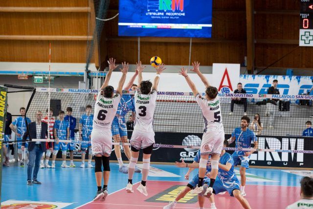 Pallavolo-San Giustino Sabaudia play 25-26