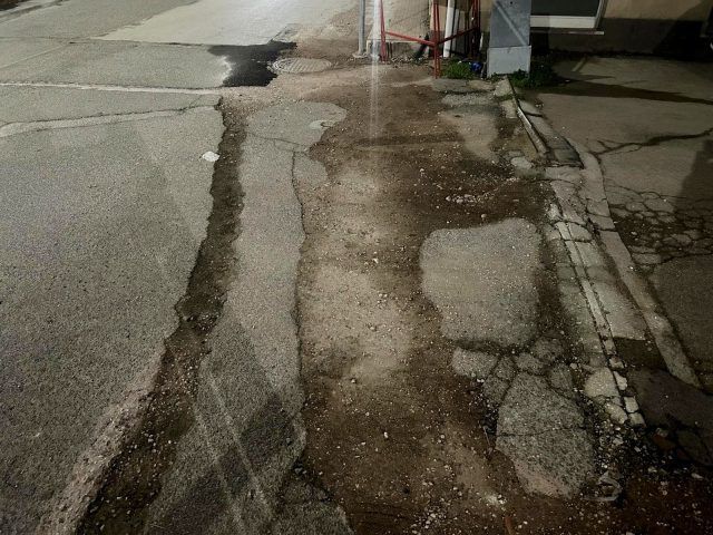 Cisterna-buche sulle strade