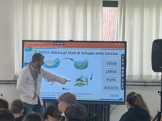 Sabaudia-zanzare progetto scuole