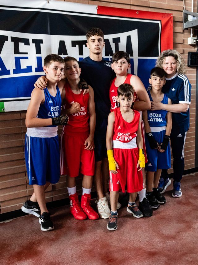 BOXE LATINA - PUGILI DEL VIVAIO E STAFF (3)