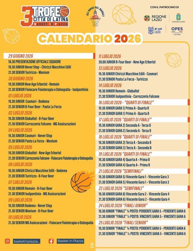 CALENDARIO 2026