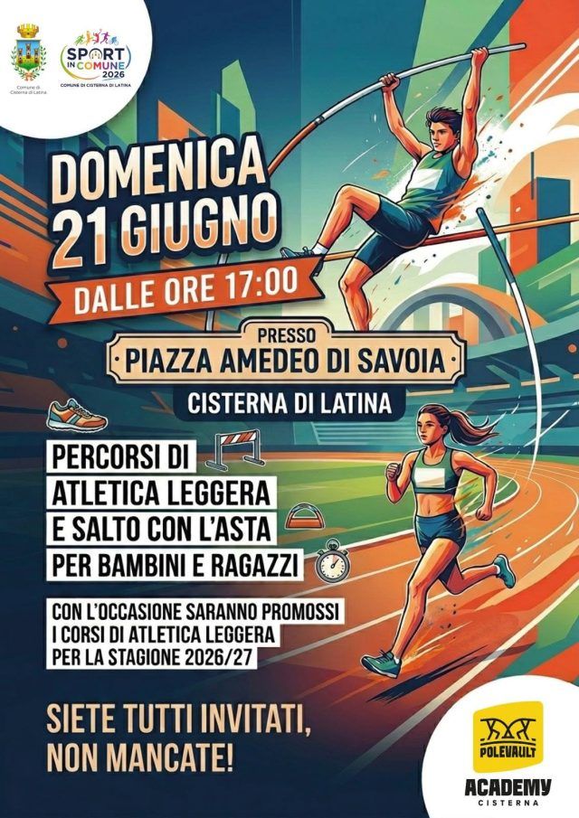 Cisterna-Sport in Comune