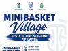 Latina, festa del minibasket provinciale: il 6 giugno più di 450 atleti a Borgo Sabotino