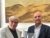 Doppio oro per l’olio 501 Altitudo, il sindaco Mosca consegna una targa all’imprenditore Agresti