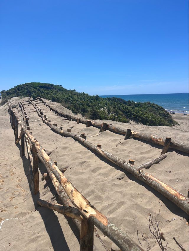 Sabaudia-lungomare Lavori