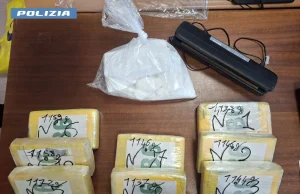 A Roma sequestrati 11,5 kg di cocaina, arrestato un 41enne / Video