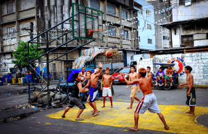 Basket filippino in terra pontina