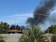 A Fuoco il rimorchio di un camion : Pontina bloccata all’altezza di Borgo Isonzo, disagi per il traffico