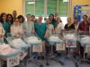 Chiara, Riccardo, Samuel, Jacopo, Giorgia, Alessandro e Kian: i magnifici sette nati in un solo giorno al Dono Svizzero