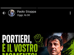 Calcio, i portieri a scuola da Paolo Stoppa