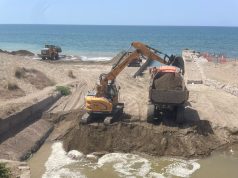 Foce Del Duca liberata : Il mare può entrare nel Lago di Fogliano. Ora è salvo