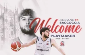 Basket, Stefano Saccoccia all’Urania Milano