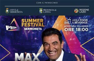 Prisma Summer Festival, il nuovo grande evento dell’estate a Sermoneta. Area Monticchio, dal 30 luglio al 2 agosto