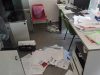 Devastata la sede della CGIL di Latina Scalo. ” Non ci faremo piegare”
